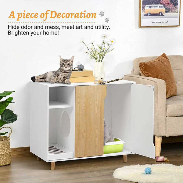 Cat box shop litter box enclosure